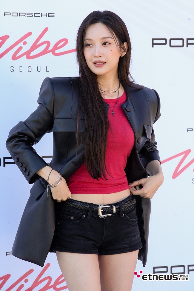 [ET포토] 문가영, '크롭티로 드러낸 복근'