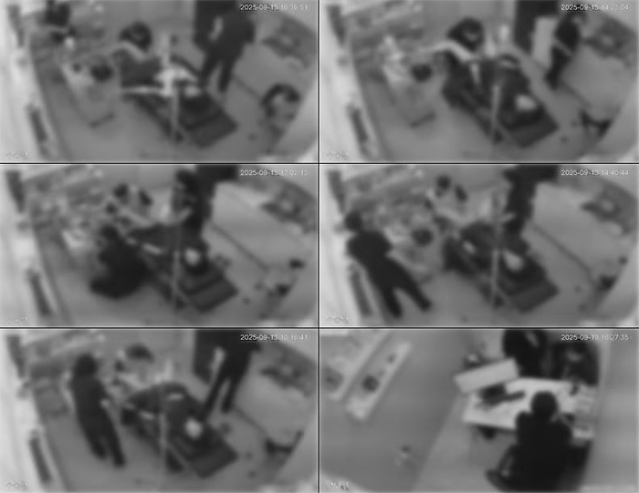 해외 불법 사이트에 유출된 국내 한의원과 재활의학과 내부 영상. 사진=허종식 더불어민주당 의원실 제공
