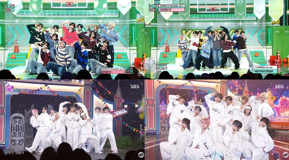 '청량 비주얼+군무'…코이키즈, 데뷔 첫 주 음방 활동 성료