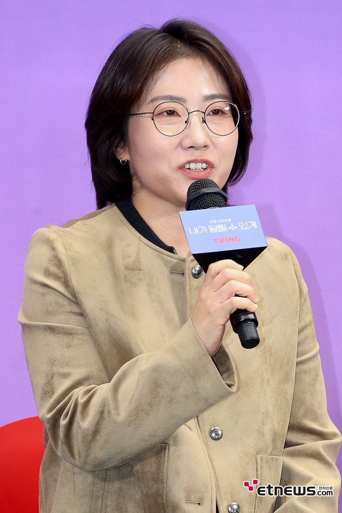 [ET포토] 김예지, '티빙 오리지널 내가 떨리 수 있게 연출가'