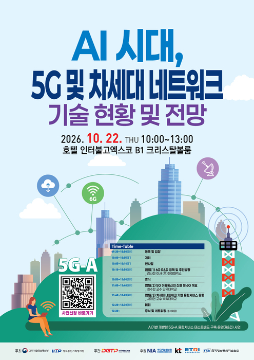 대구TP, 22일 '차세대 네트워크 기술 확산 세미나' 개최… 5G-A·6G 청사진 제시