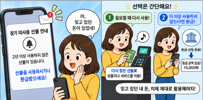 네이버페이·카카오페이·토스, 잠자는 선불충전금 알려준다