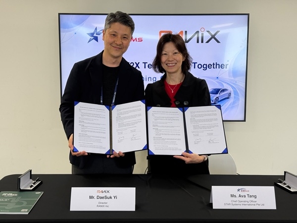라닉스 - 스타 시스템즈 인터내셔널 업무협약식. 사진=라닉스