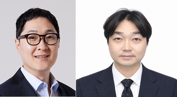 김경덕 포스텍 교수(왼쪽)와 김영진 강원대 교수