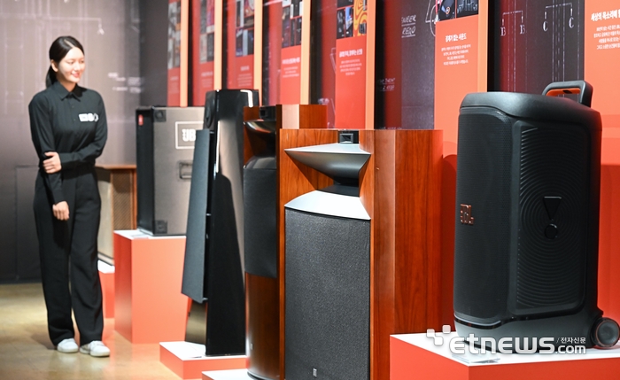 [포토] 삼성전자, JBL 80주년·B&W 60주년 기념 '사운드 레전드' 전시