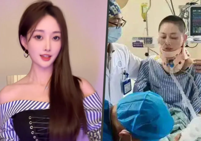 중국에서 건물 35층 높이에서 떨어진 뒤 생존한 20대 여성 인플루언서가 약 1년 5개월 만에 소셜미디어(SNS)에 모습을 드러내면서 화제다. 사진=SCMP