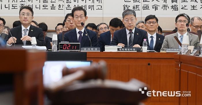 [포토] 종합감사 답변하는 노경필 법원행정처장