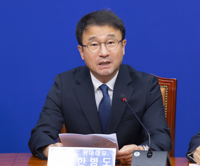 한병도 더불어민주당 원내대표. 연합뉴스