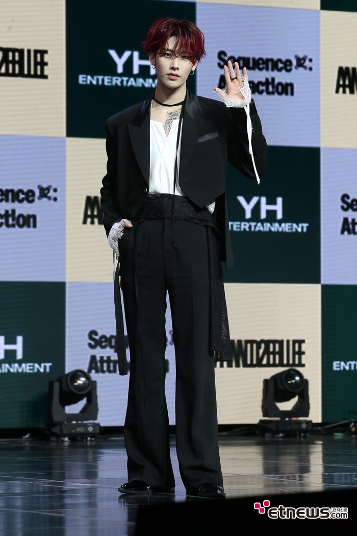 [ET포토] 앤더블 리키, '시원시원한 비율'
