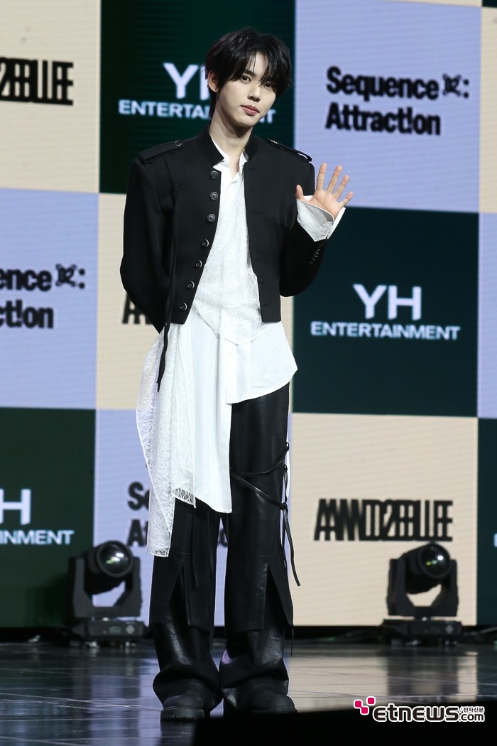 [ET포토] 앤더블 한유진, '멋짐 그 자체'