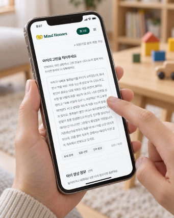 [유교전-베이비페어] 마인드아너스, 아동 영상분석 'KIDLY'·비대면 상담 소개한다