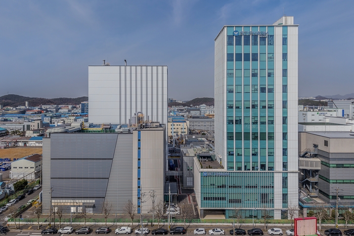 에스티팜 이노베이션센터, 제2올리고동 전경.(제공=에스티팜)