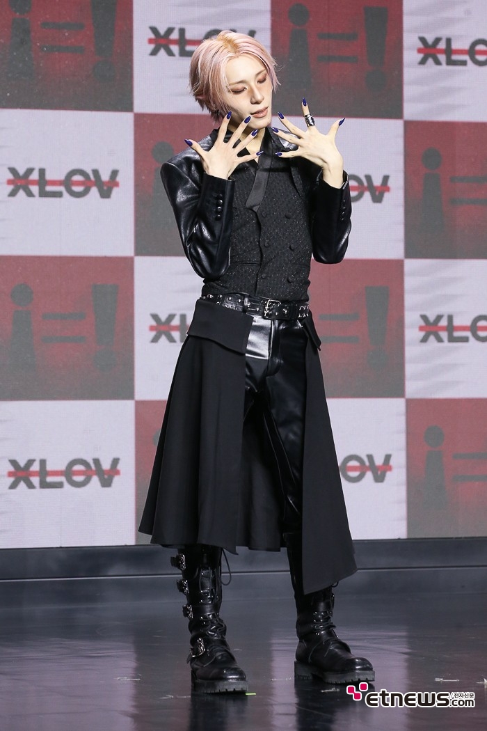 [ET포토] 엑스러브 하루, '네일이 아트'