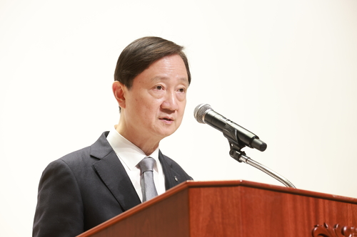 28일 여의도 금융감독원에서 이찬진 금융감독원장이 금융회사 민원·분쟁업무 모범관행 설명회를 진행하고 있다.(사진=금융감독원)