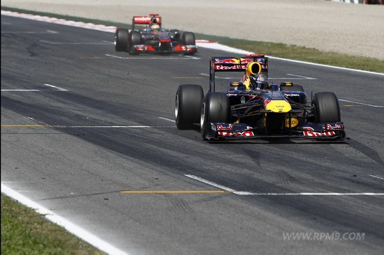 F1 스페인 그랑프리 베텔 우승
