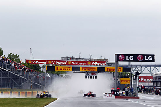 F1 캐나다 그랑프리, 젠슨 버튼 극적인 역전승