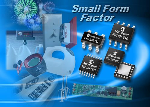 마이크로칩, 초소형 마이크로컨트롤러 출시