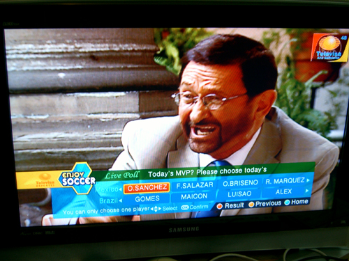 에어코드, 멕시코 데이터방송 실험방송 성공