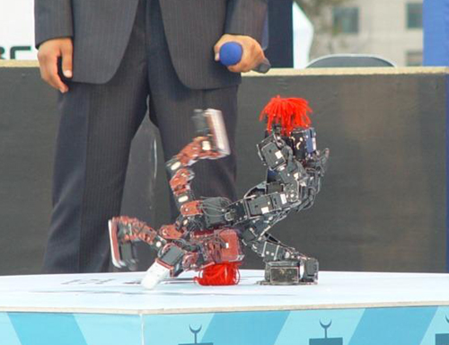 中 로보원대회 `인기만점`