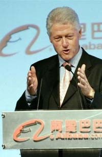 클린턴, 중국정부 인터넷 규제정책 간접비판