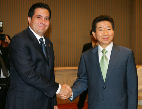 노 대통령, 중미 4개국 정상과 연쇄 회담