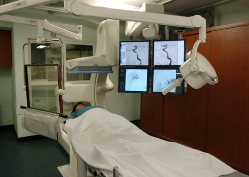 계명대 동산병원이 최근 도입한 디지털 혈관촬영기