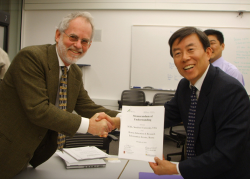 한국교육학술정보원·미 스탠포드대 MOU