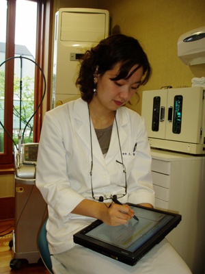 환자 진료도 태블릿PC로