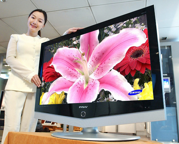 삼성전자 V자 LCD TV `밀리언셀러`