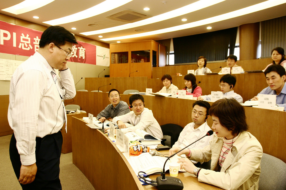 LG화학이 중국 현지법인에서 선발된 핵심인력을 본사로 초청, 미래사업 리더 교육을 하고 있다.