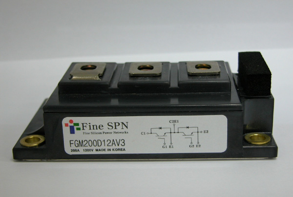 화인SPN이 국내 첫 개발한 세계적 수준의 1200V·200A IGBT 모듈