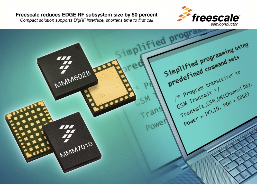 프리스케일세미컨덕터, RF CMOS 90nm 트랜시버 출시