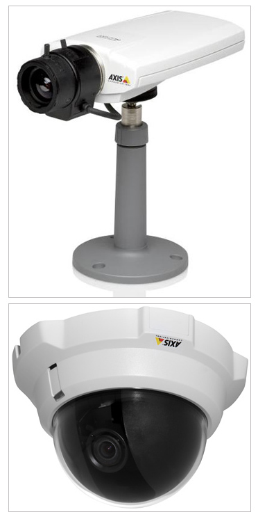 엑시스커뮤니케이션즈코리아가 발표한 130만화소급 네트워크 카메라 ‘ AXIS 211M·위’과 ‘AXIS216MFD’