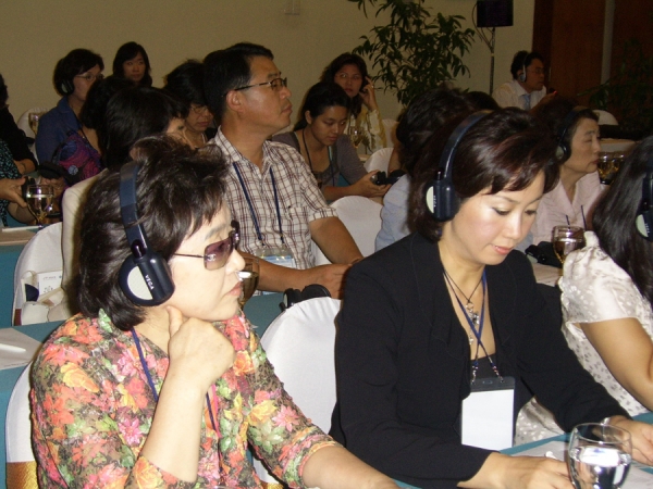  지난해 산자부와 아태여성정보통신원이 공동 주최해 베트남에서 열린 ‘APEC 여성 디지털 경제포럼’의 한 장면.