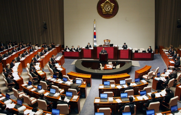 내년 예산안 심의 중인 국회