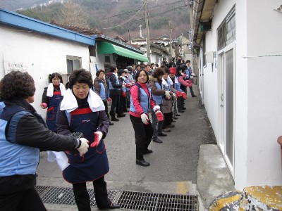 서울체신청, 독거노인 위한 봉사활동