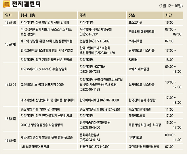 [전자캘린더]1월 12일