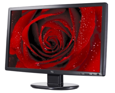 삼보컴퓨터가 최근 출시한 16대 9 비율의 풀HD 모니터 TG-2400A.