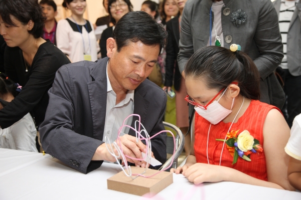 남궁민 우정사업본부장, 소아암환자와 희망 나누기