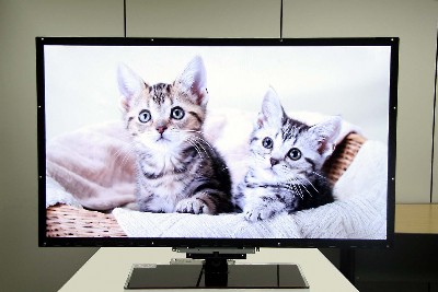 LED BLU를 탑재한 삼성전자의 초슬림 LCD TV.