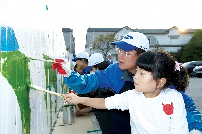 박종우 삼성전기 사장, 1일 화가로 변신