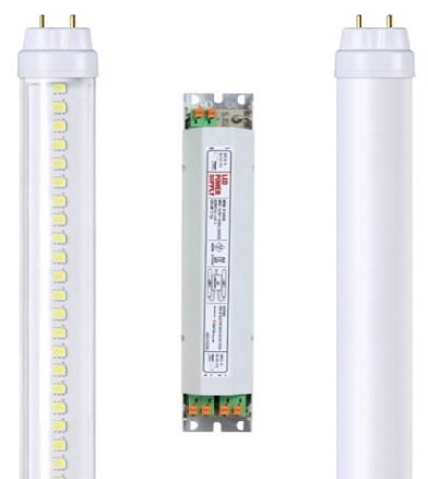  엠에스엠텍이 개발한 LED 적용 형광등.
 　