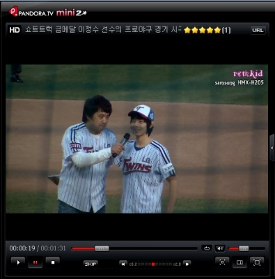 [이슈인채널]금주의 UCC­이정수 선수의 프로야구 경기 시구 영상