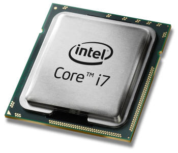  인텔 코어i7 CPU. 