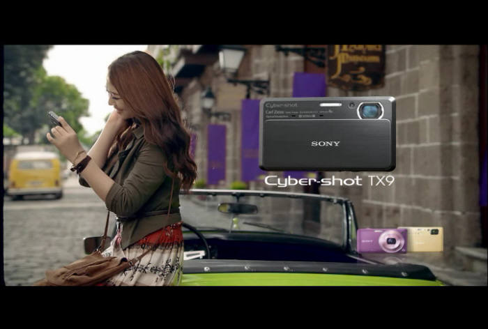 소니, 새 디카 모델 설리와 런칭 행사