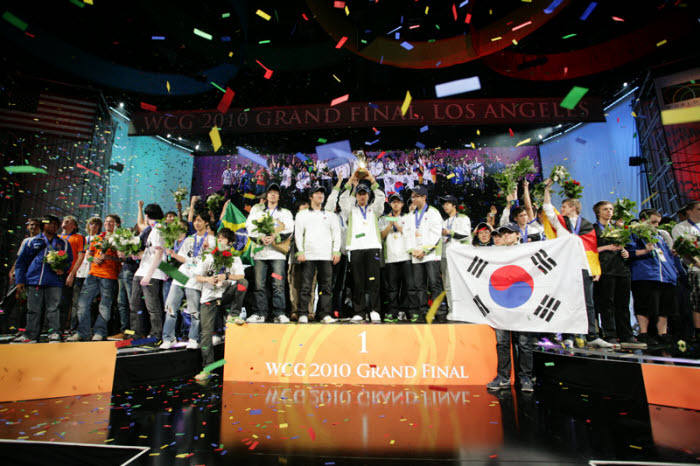 한국, WCG 3년 연속 종합우승