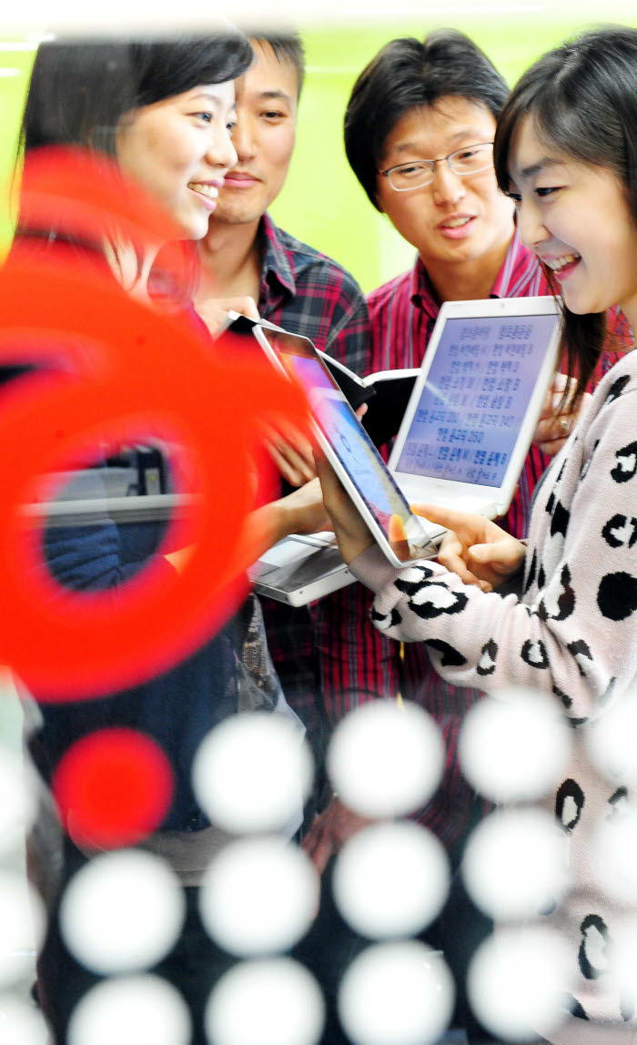 한글과컴퓨터 워드프로세서개발팀 회의중