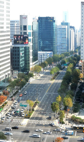 G20 정상회의 개막, 차없는 강남거리