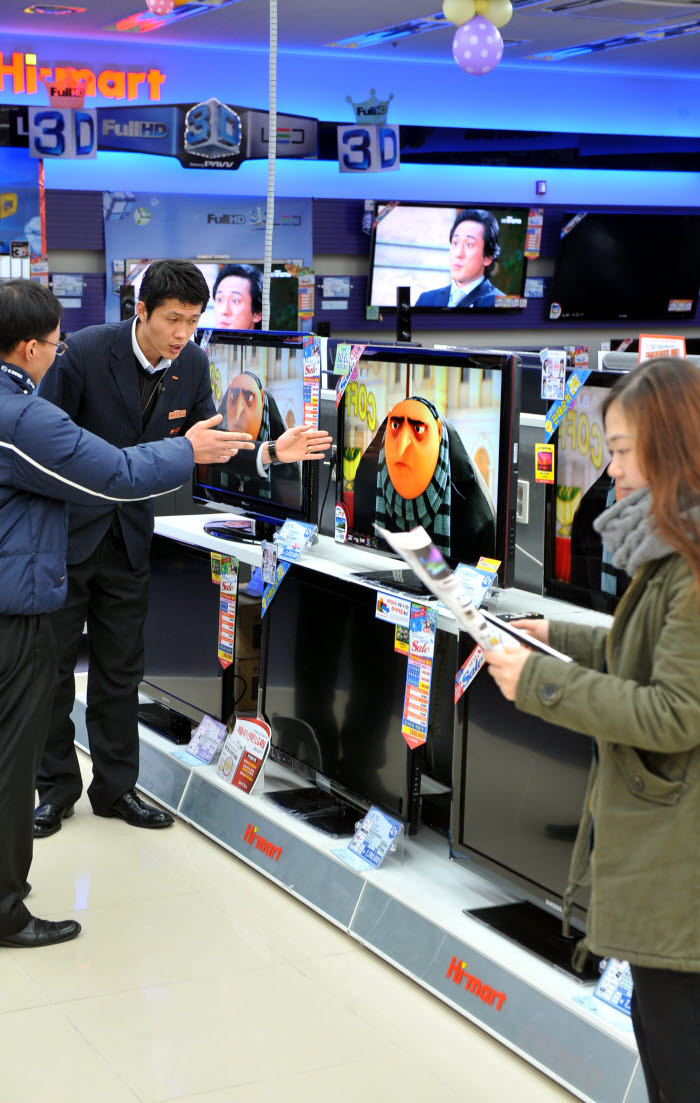 전력난 해소에 가전매장도 나섰다