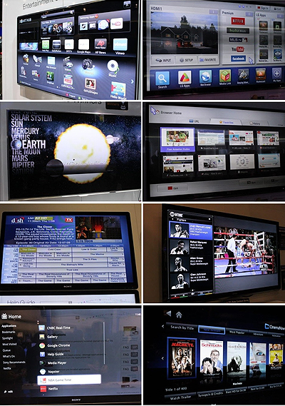 [CES리포트] 춘추전국 스마트 TV, 전략도 천차만별